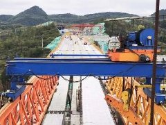 贵州、云南多套架桥机配装湖北三思科技安全监控系统